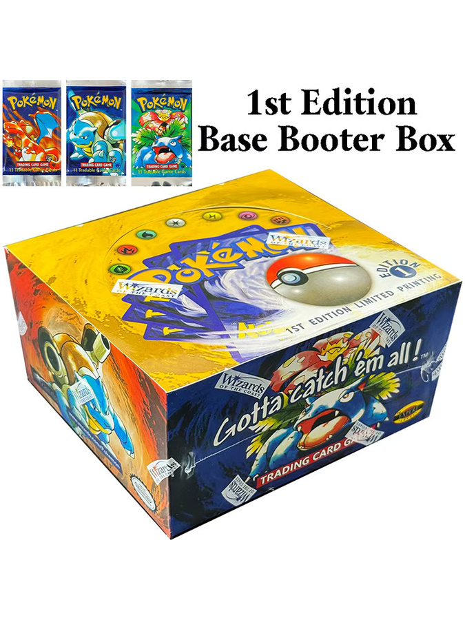 Pokémon Base Set Booster Box TCG, Sammlerkarten, ab 10 Jahren - Bild 7