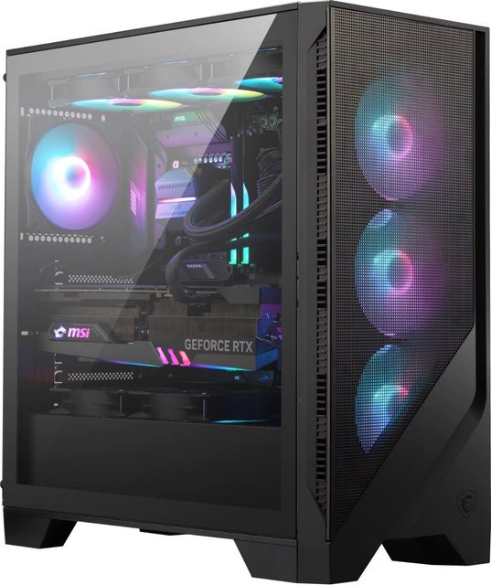 Captiva Highend Gaming PC R10-0013 in Schwarz mit Ryzen 5 8400F, RTX 5070 12GB GDDR7, 32GB DDR5, 1TB SSD, WLAN und Windows 11 - Bild 1