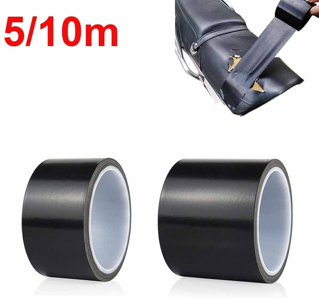 TFAAI Gaffa-Tape Schwarz Wasserdichtes Hochleistungs-Klebeband Handreißend für Reparaturen und Abdichtungen im Innen- und Außenbereich - Bild 1
