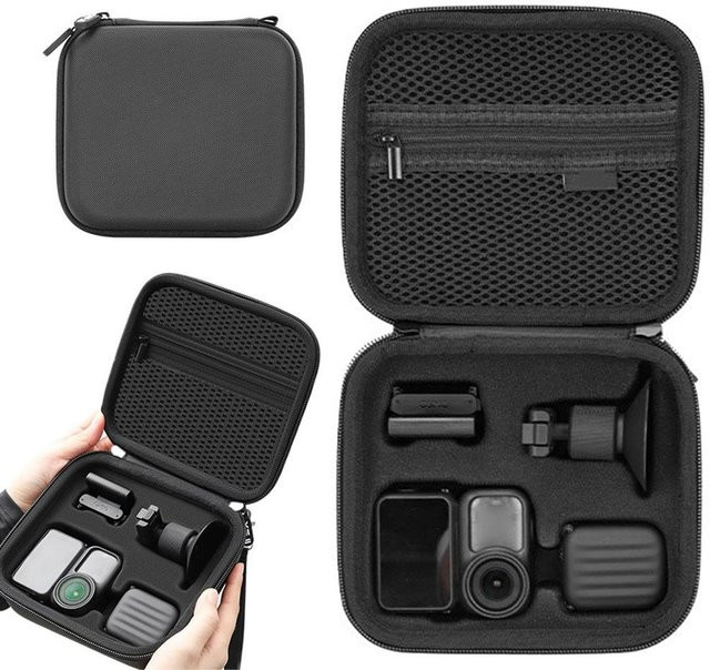 DJI OSMO Nano Action-Kamera Hartschalen-Tragetasche in Schwarz, stoßfeste Schutzbox für Reisen - Bild 1