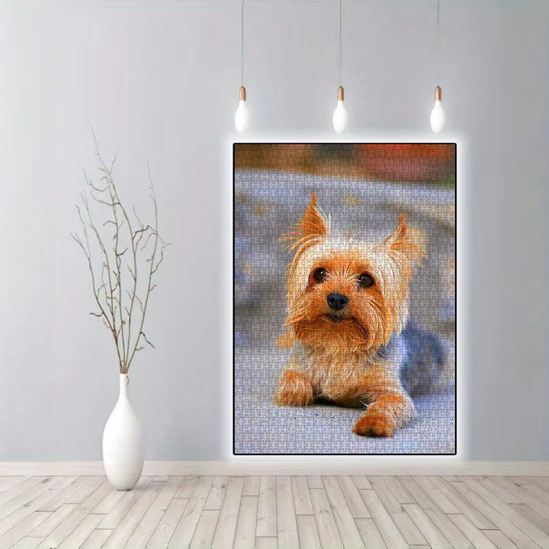 AZNM Yorkshire Terrier-Haustierpuzzle, 1.000 Teile - Bild 4