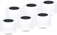 Alphacool Eiszapfen PRO 16mm HardTube Fitting G1/4 in White - Bild 1