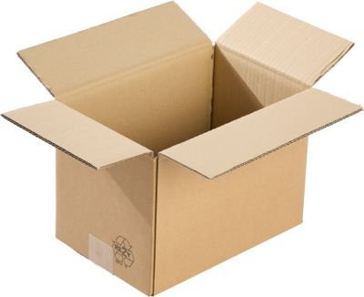 10 Wellpappkartons braun rechteckig B/T/H: 29,2 x 19,2 x 20,0 cm - Bild 1