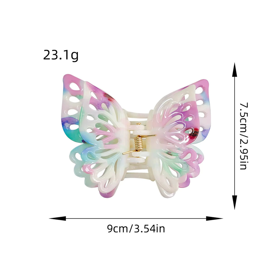 MEPHINA Haarnadel, Schmetterling, Doppelschicht, chinesischer Stil - Bild 2