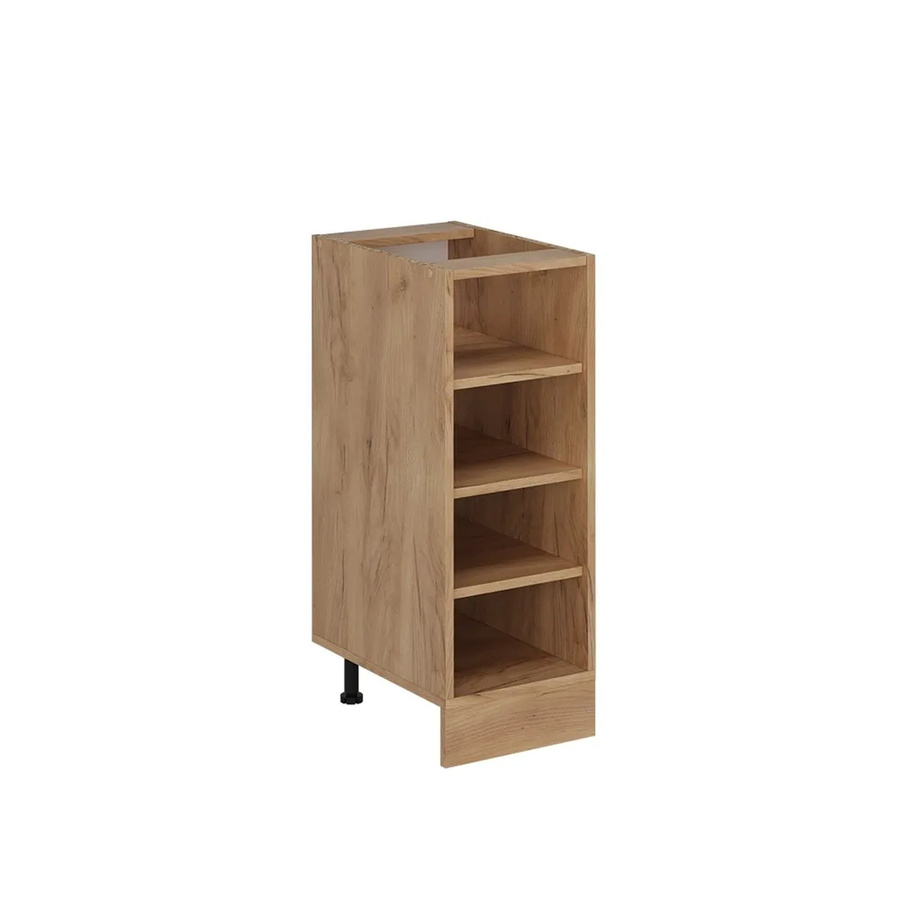 Vicco Küchenregal R-Line Offener Küchenschrank Goldkraft Eiche, Breite: 30 cm, Höhe: 81,6 cm, Tiefe: 44 cm - Bild 2