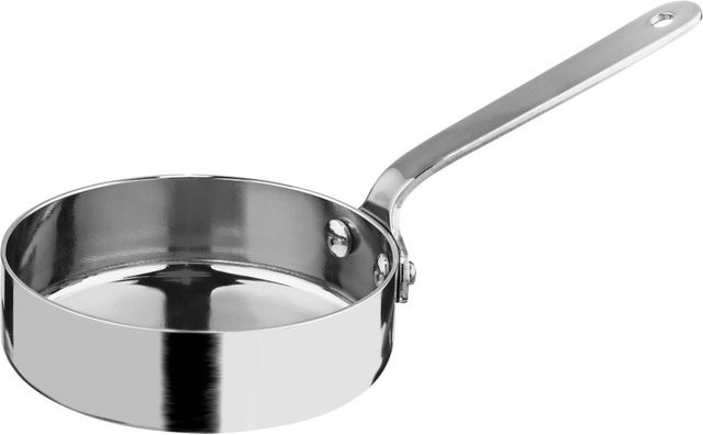 VEGA Mini Pfanne Pani aus Edelstahl in Silber, Ø 7 cm x H 2 cm, 80 ml - Bild 1