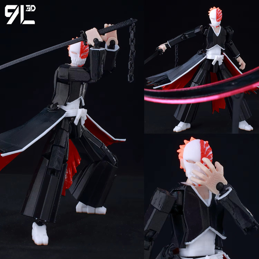 Bandai Ninja Samurai Lucky13 Dummy13 Actionfigur, Schwarz, Fantasy - Bild 1