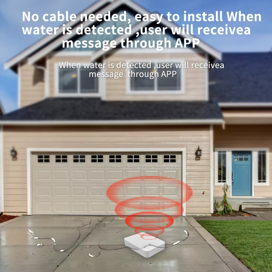 Lincukoo Smart Wasserleck-Sensor ZigBee Drahtloser Leckdetektor Weiß für Haussicherheit mit EWeLink Unterstützung - Bild 5