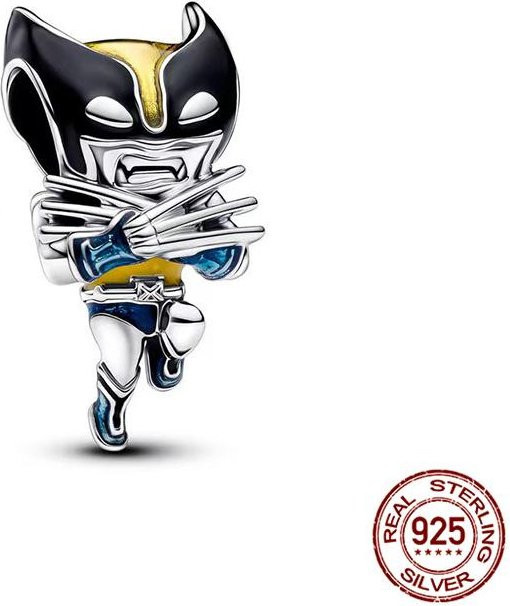 Mickey Minnie Marvel Iron Man Anhänger, 925 Silber, Damen - Bild 1