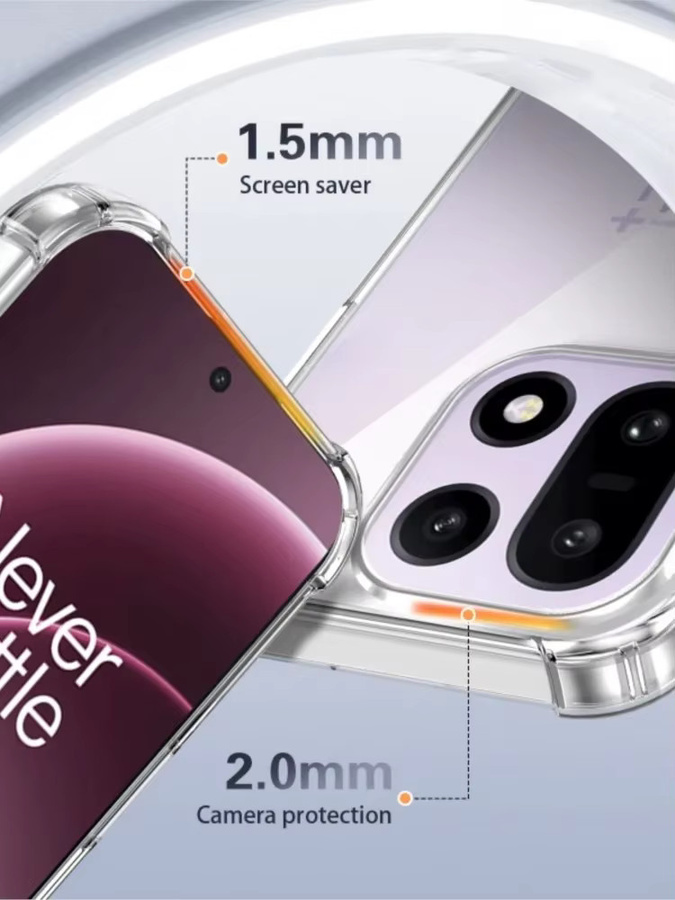 Transparente stoßfeste Schutzhülle für OnePlus Modelle - Bild 5