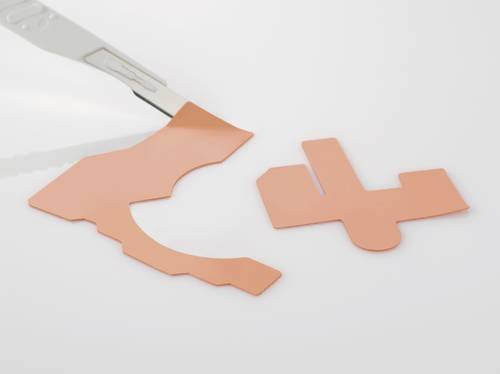 Kerafol Ceramic Wärmeleitpad Orange, Dicke: 5 mm, Breite: 50 mm, Tiefe: 50 mm, 1.5 W/mK - Bild 1
