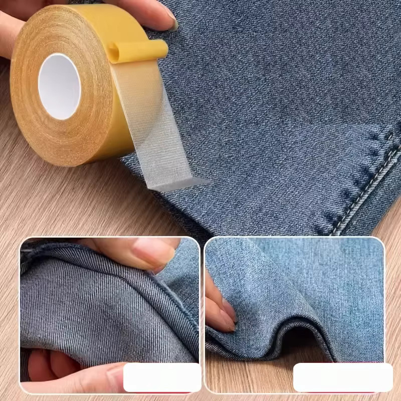 Stark haftendes Stoffband zur nahtlosen Modifikation von Hosenbeinen und Kleidung, 1 Rolle - Bild 6