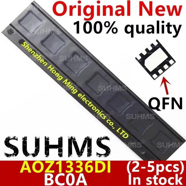 AOZ1336DI AOZ1336 BC0A QFN-8 integrierter Schaltkreis in Schwarz (2–5 Stück) - Bild 1