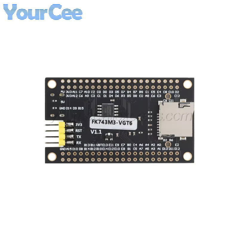 STMicroelectronics STM32H743VGT6 STM32 Core System Learning Development Board Demo-Modul in Schwarz - Bild 2