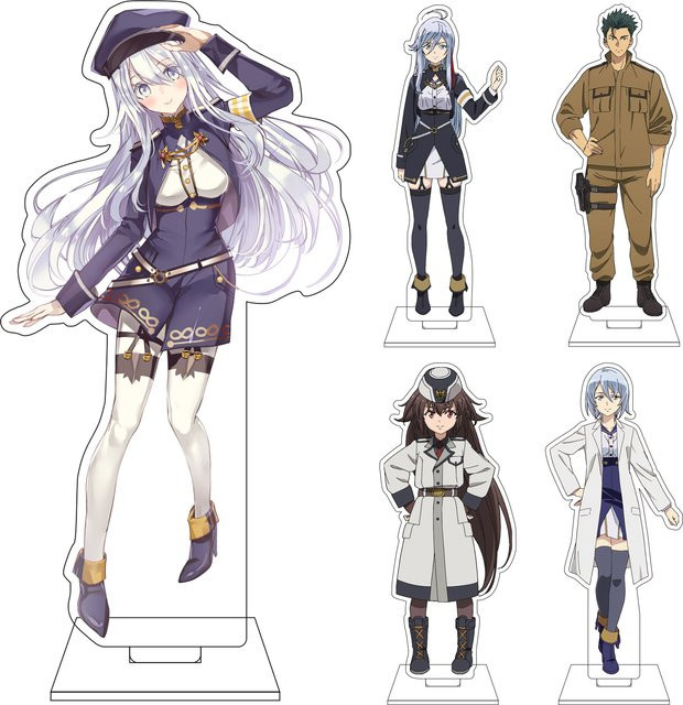 Bandai 86 Eighty-Six Vladilena Milize Shinei Nouzen, Acryl-Standfigur, 16cm - Bild 1