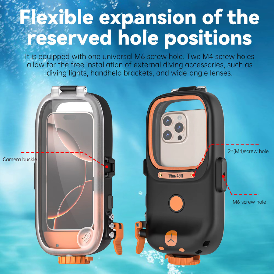 shellbox Professionelle Bluetooth-Handyhülle mit IP68 Wasserdichtigkeit für iPhone, Samsung, Huawei, Xiaomi und Google in Schwarz - Bild 2