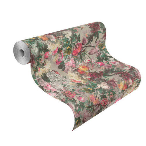 Rasch Vliestapete Blumen Vintage Floral mehrfarbig matt - Bild 3
