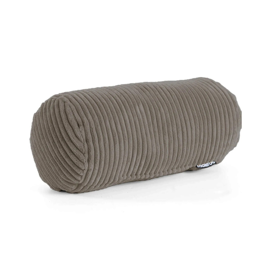 mokebo Nackenkissen mit Cordbezug in Taupe/Beige - Bild 2