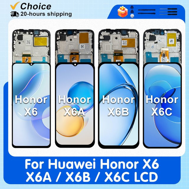 OEM LCD Display Digitizer Baugruppe für Huawei Honor X6, X6A, X6B, X6C in Schwarz - Bild 1
