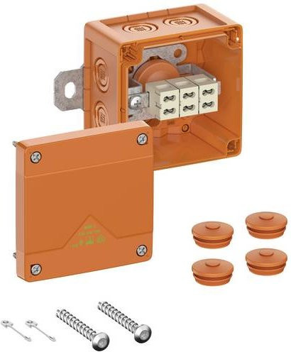 Spelsberg Abzweigkasten 86740001 Orange IP66 L x B x H: 10 x 10 x 7 cm - Bild 1