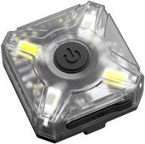 Nitecore NU05 V2 LED Mobile Kleinleuchte mit Clip, Schwarz und Transparent - Bild 1
