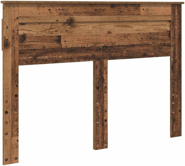 vidaXL Kopfteil aus Altholz in Braun mit polierter Oberfläche, Breite: 150 cm - Bild 1