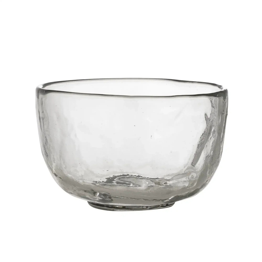 Bloomingville Schale Lenka aus recyceltem Glas Höhe: 8 cm - Bild 1