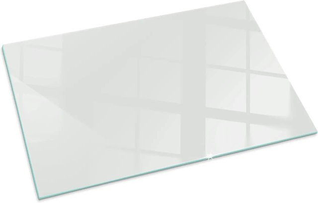 Tulup Glasplatte für Kaminöfen in Grau, B: 100 cm, H: 70 cm - Bild 1