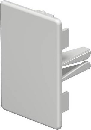 OBO Bettermann Endstück 6175936, Lichtgrau, B: 4,0 cm, H: 6,0 cm, 10 Stück - Bild 1