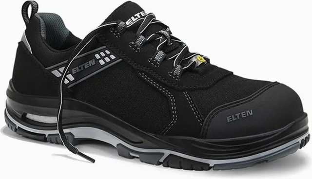 Elten Sicherheitshalbschuh Ian Xxtp Pro Grey Low ESD S3 in Grau und Schwarz - Bild 1