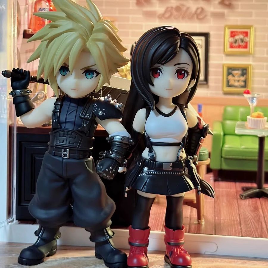 Bandai Final Fantasy 7 Rebirth Q Edition Alice handgefertigtes Modell Ornament in Multicolor - Bild 3