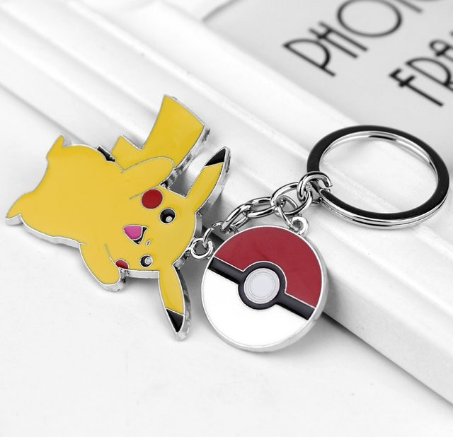 Potdemiel Schlüsselanhänger Pikachu, Metall, Unisex - Bild 1