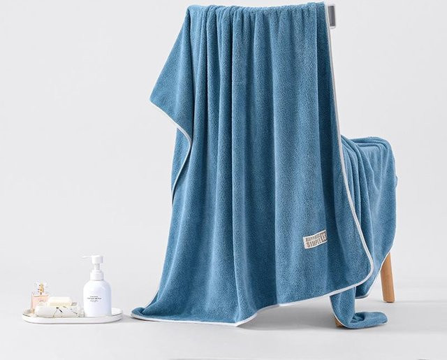Schnelltrocknendes Mikrofaser-Handtuch für Jungen von MENGN Top, Farbe: Blau, Breite: 90 cm, Länge: 180 cm - Bild 1