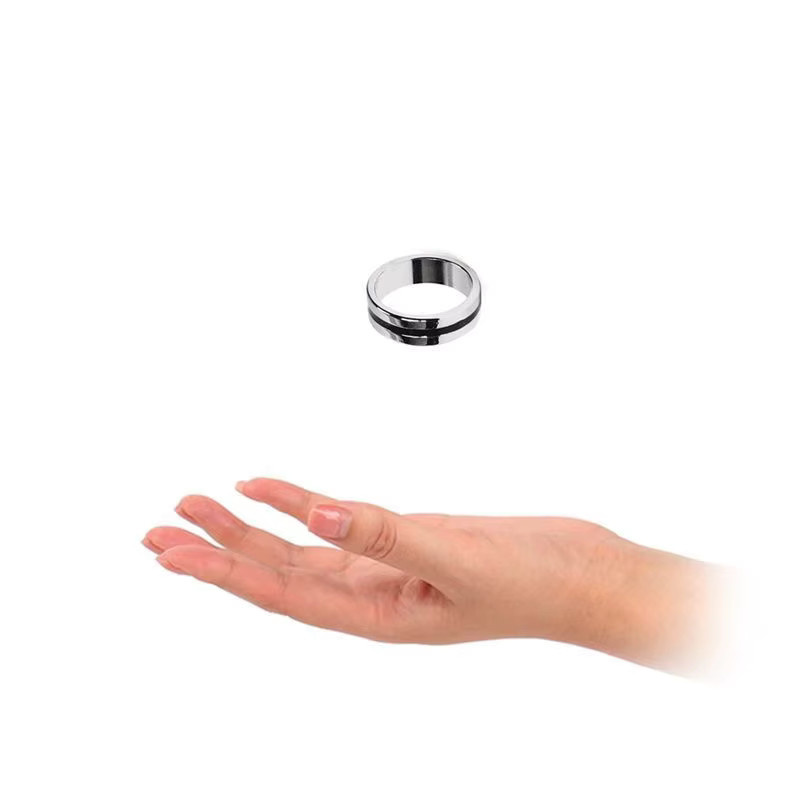 HALLO MAGIC Magischer Schwebender Ring, Metall, Zauberrequisite - Bild 3