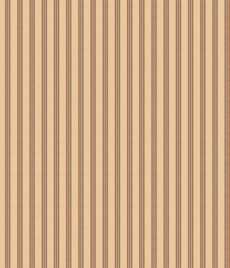 Mulberry Home Tapete Somerton Stripe in Spice mit abstraktem Streifenmuster und Vliesqualität - Bild 1