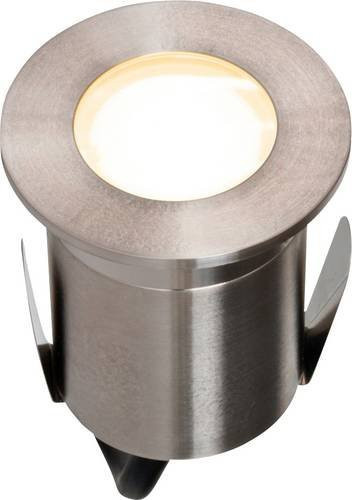 EVN LED-Bodeneinbauleuchte für den Garten aus Edelstahl in Silber, 2W, Warmweiß - Bild 1