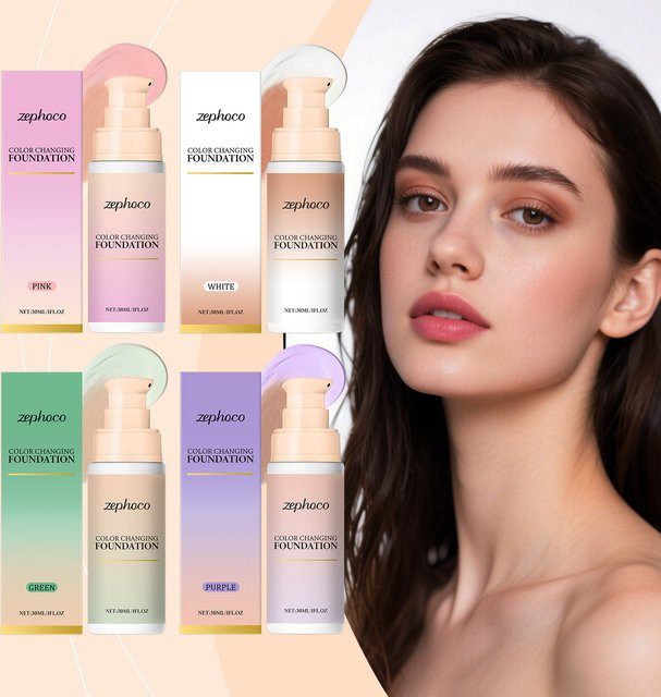 Zephoco Concealer Foundation, Natürlich - Bild 1