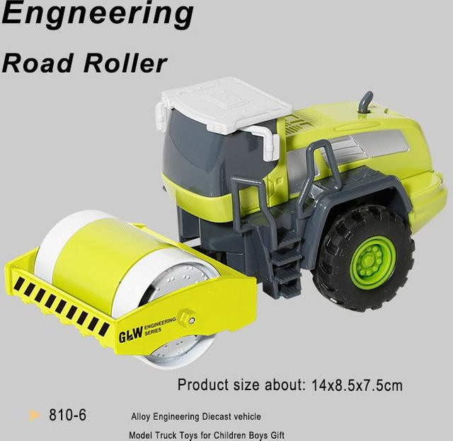 Linyi toy car Ingenieurfahrzeug Simulation, 8-teiliges Set, 1:55, ab 3 Jahren - Bild 1