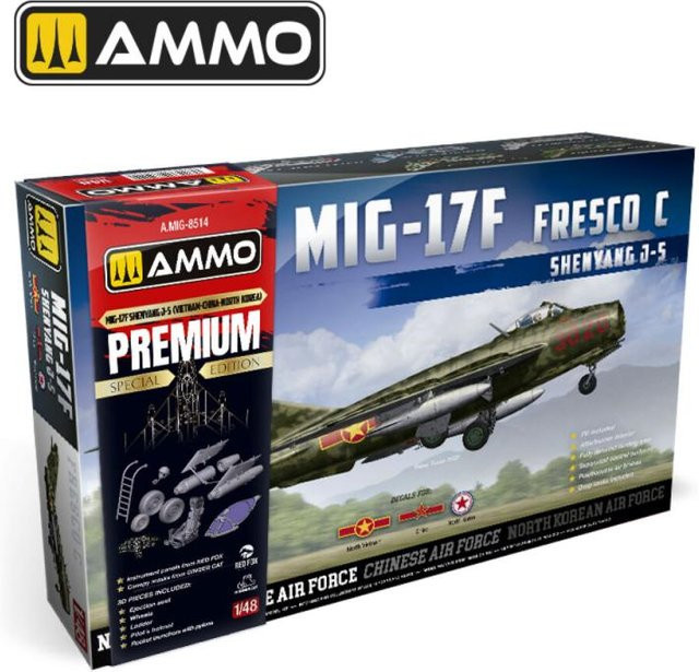 AMMO by MIG Jimenez MiG-17F Shenyang J-5, Vietnam-China-North Korea, Premium Edition - Bild 1