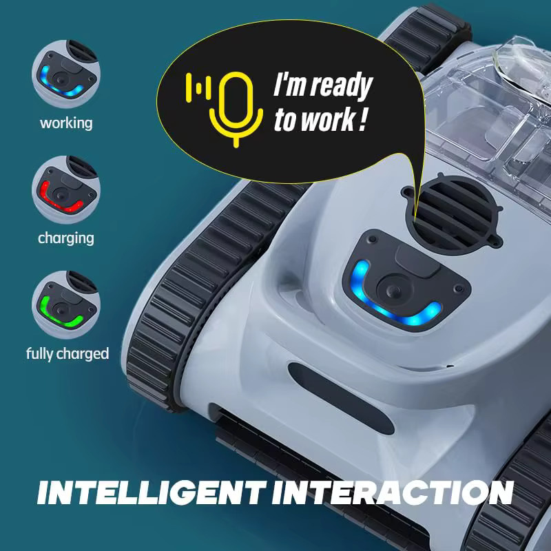 Seauto Crab Pro Roboter-Poolreiniger mit 45.000 Pa starker Saugkraft und Wandkletterfunktion für Wände und Böden bis 204 m2 - Bild 5