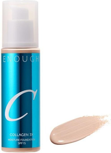 Genug Kollagen 3x Feuchtigkeits Foundation LSF 15, Farbe 13C, 100 ml - Bild 1