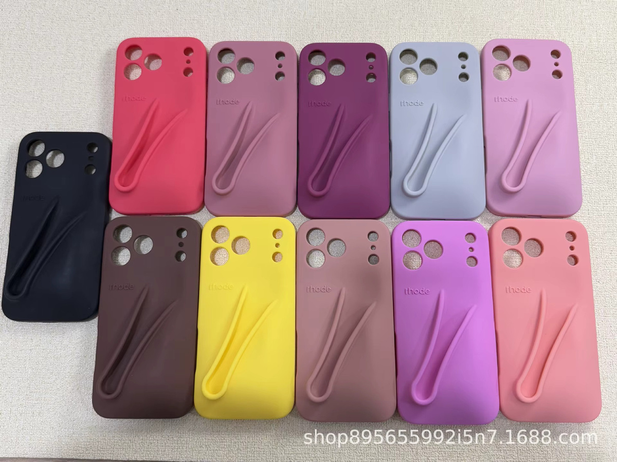 RHODE Lemontini Handyhülle in Multicolour für iPhone 11 bis 17 mit Lipgloss-Verpackungsbox und Geschenkbox-Aufklebern - Bild 3