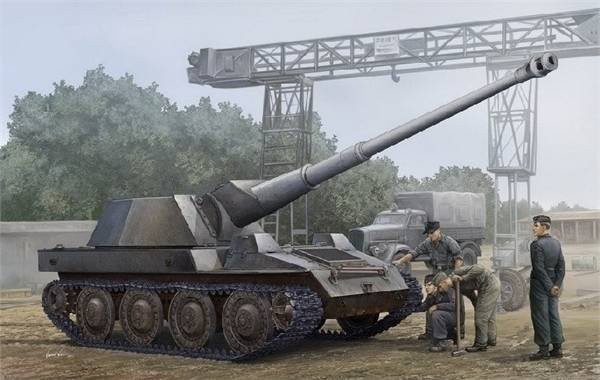 Trumpeter German KRUPP STEYR Waffenträger, Fahrzeuge, Grau - Bild 1