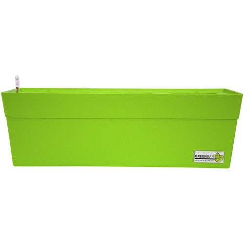 GREENBAR Kräuterbox mit Bewässerungssystem und Wasserstandsanzeige, Farbe: Grün und Gelb - Bild 2