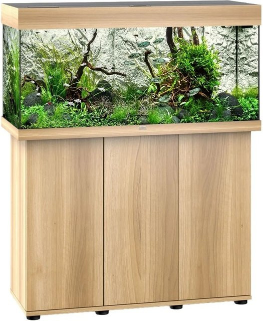 Juwel Aquarium Rio 180 LED-Kombination in Helles Holz und Braun - Bild 1
