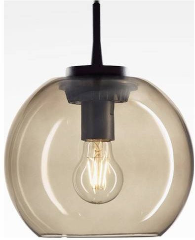 Trilux In.V Lampenschirm aus Glas in Grau, Modernes Design, Hängeleuchte - Bild 1