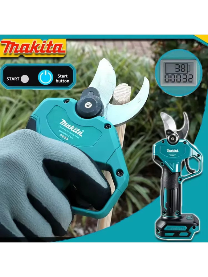 Makita LXT Akku-Gartenschere Bürstenlos für Obstbäume Kompatibel mit Makita 18V - Bild 5
