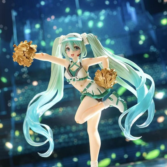 Bandai Hatsune Miku Cheerleader Actionfigur, 18cm, Mädchen - Bild 1