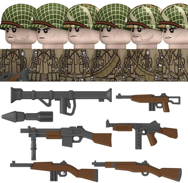 Yiran toy Militär WW2 Deutsche Marine Panzer Truppen Bausteine, Soldaten, Fahrzeuge, ab 14 Jahren - Bild 1
