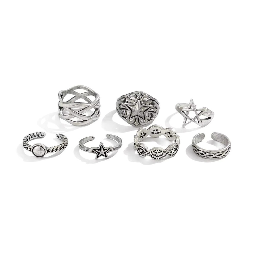 Ingemark Ringe, Stern, Silber, Herren - Bild 3